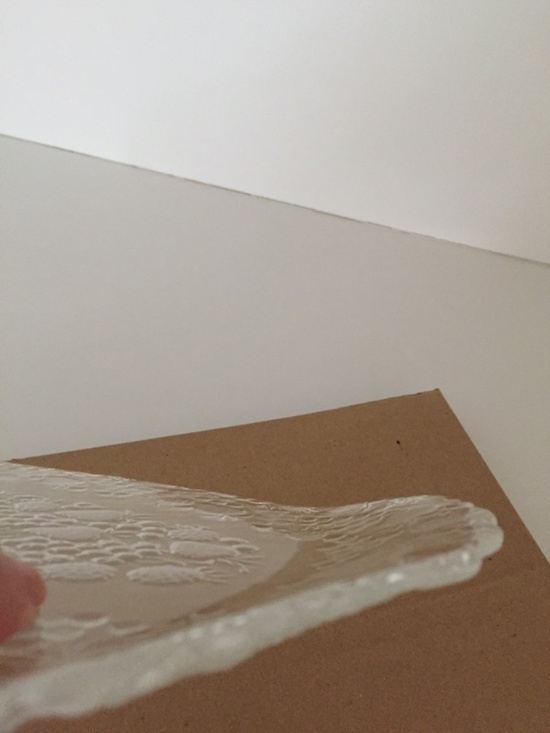 NIB MIKASA Crystal Glass Canape Tray "Strawberry Fare" Design 16 x 8 - Picture 11 of 15